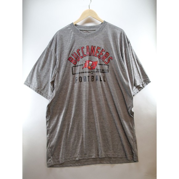 Tampa Bay Buccaneers Mens T-Shirt NFL‎ Team Apparel size XLT Red gray Football - Picture 1 of 6